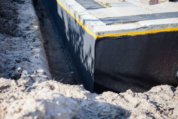 Professional Exterior Waterproofing technician working in Wingate, IN